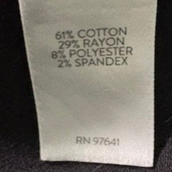 J. Jill Denim Authentic Fit Slim Ankle Jeans Women's 2 Black 5 Pockets New NWT - Picture 4 of 7